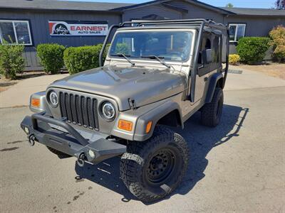 2002 Jeep Wrangler SE   - Photo 1 - Roseburg, OR 97470