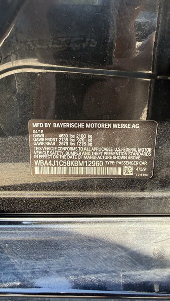 2019 BMW 4 Series 430i Gran Coupe - Photo 14 - Matthews, NC 28104
