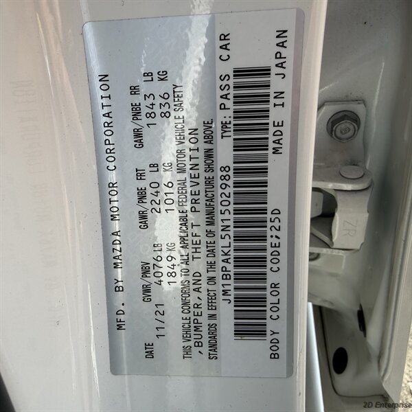 2022 Mazda Mazda3 Hatchback Select - Photo 17 - Matthews, NC 28104