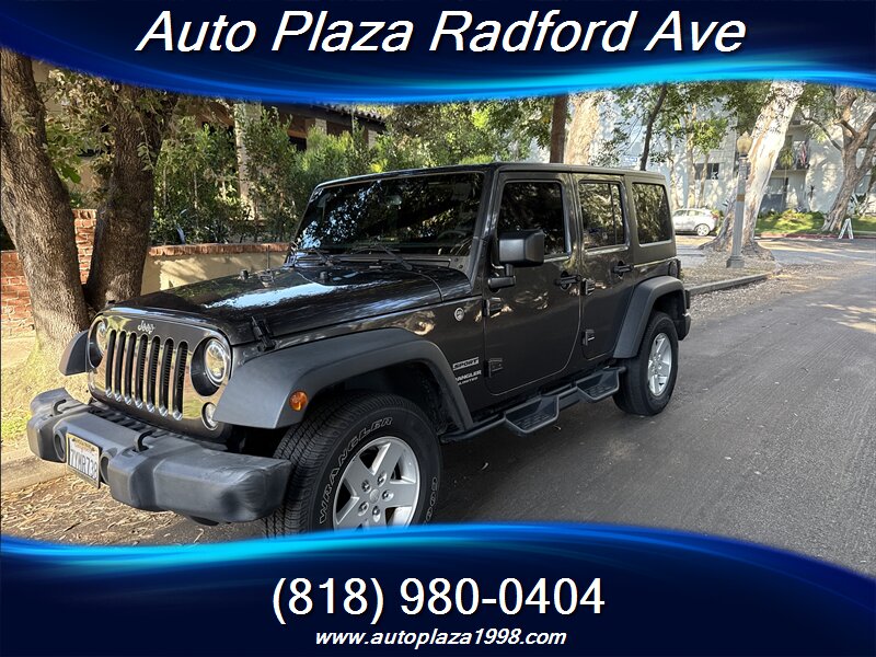 2017 Jeep Wrangler Unlimited Sport  