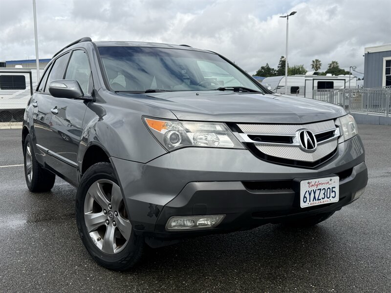 Gray 2008 Acura MDX SH-AWD with Power Tailgate and Sport Package SUV / Crossover All-Wheel Drive Automatic
