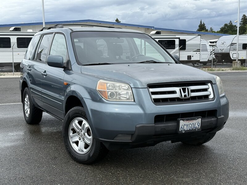 Blue 2008 Honda Pilot VP 4WD SUV / Crossover Four-Wheel Drive Automatic