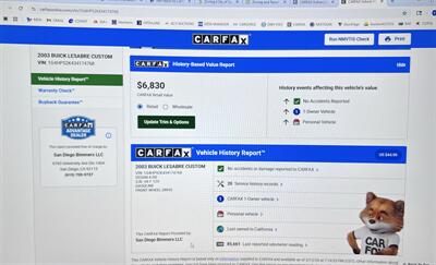 2003 Buick LeSabre Custom   - Photo 13 - San Diego, CA 92115