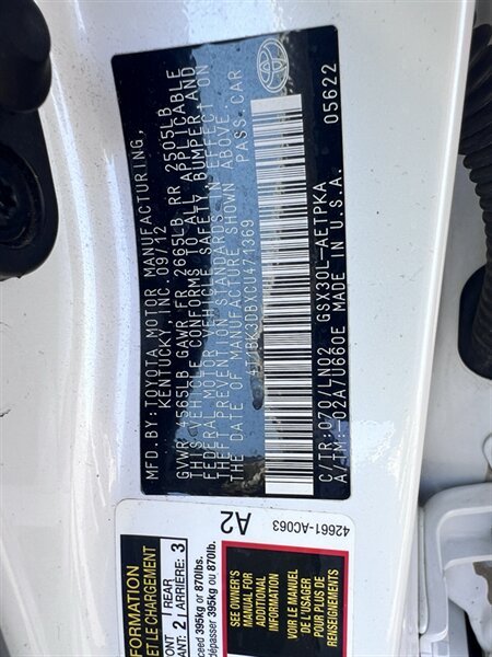 2012 Toyota Avalon Limited - Photo 18