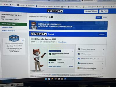 2014 Chevrolet Express 2500  EXTENDED LWB - Photo 27 - San Diego, CA 92115