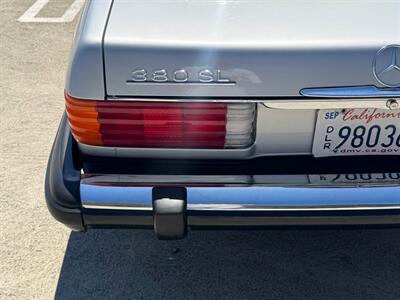 1984 Mercedes-Benz 380-Class 380 SL   - Photo 43 - San Juan Capist, CA 92675