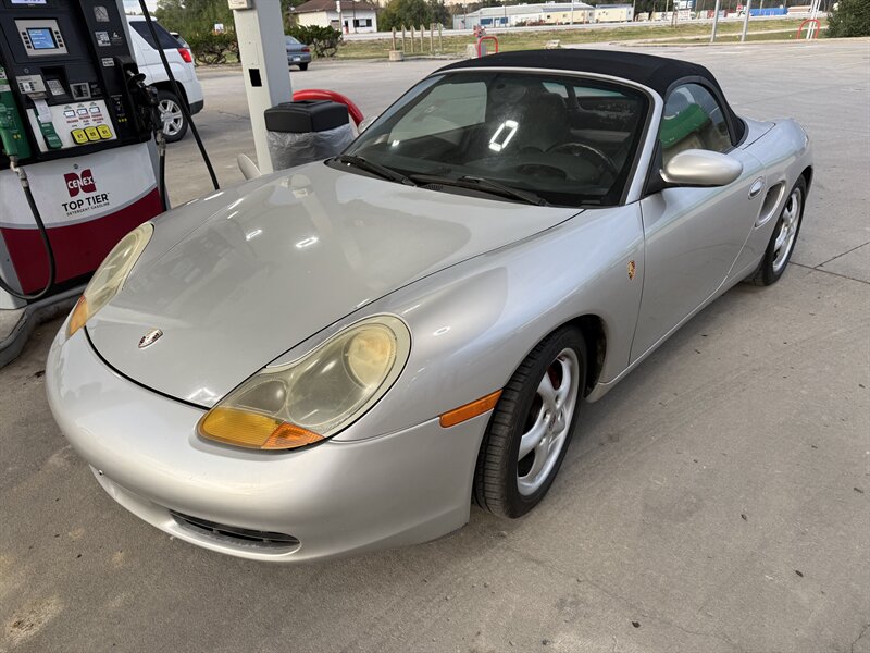 Arctic Silver Metallic 1998 Porsche Boxster Convertible Rear-Wheel Drive Automatic