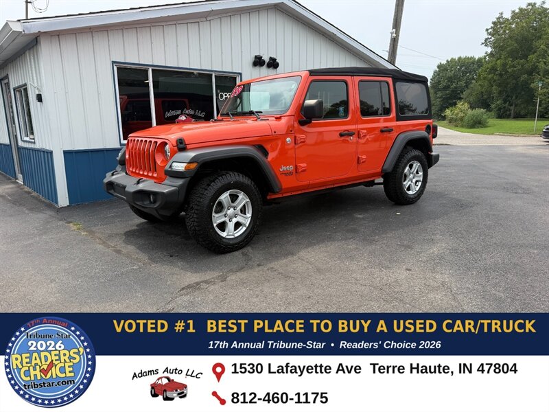 2019 Jeep Wrangler Unlimited Sport S   - Photo 1 - Terre Haute, IN 47804