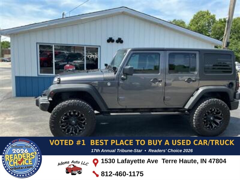 2018 Jeep Wrangler JK Unlimited Sport S   - Photo 1 - Terre Haute, IN 47804