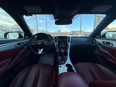 2017 INFINITI Q60 Red Sport 400   - Photo 14 - Edmonton, AB T5G 0N9