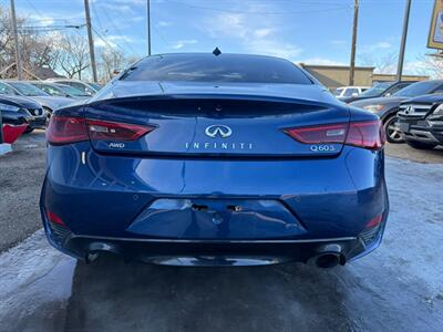 2017 INFINITI Q60 Red Sport 400   - Photo 6 - Edmonton, AB T5G 0N9