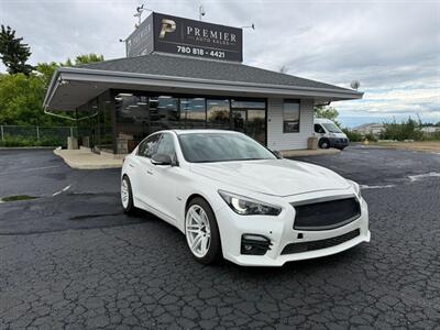 2016 INFINITI Q50 Red Sport 400 Sedan