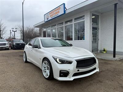 2016 INFINITI Q50 Red Sport 400 Sedan