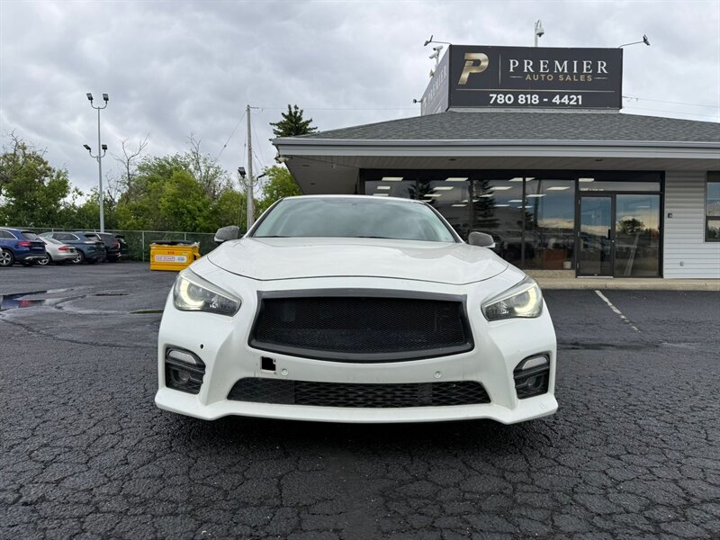 2016 INFINITI Q50 Red Sport 400 - Photo 2 - Edmonton, AB T6V 1H5