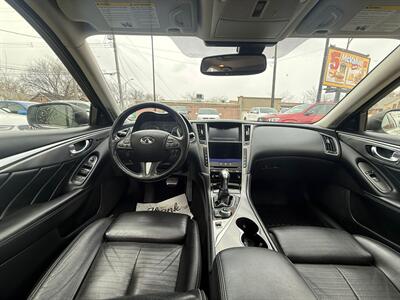 2016 INFINITI Q50 Red Sport 400   - Photo 14 - Edmonton, AB T5G 0N9
