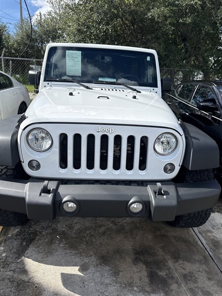 2018 Jeep Wrangler JK Unlimited Sport S  