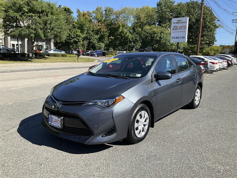 Slate Metallic 2019 Toyota Corolla Sedan Front-Wheel Drive Automatic