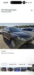 2017 Volkswagen Tiguan 2.0T Wolfsburg Edition 4M   - Photo 3 - Stanley, NC 28164