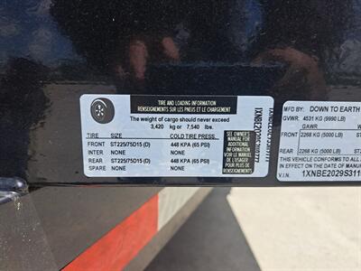 2025 DownEarth 82 x 20 ft. 10k Equipment Trailer Tandem Equipment   - Photo 8 - Goshen, IN 46526