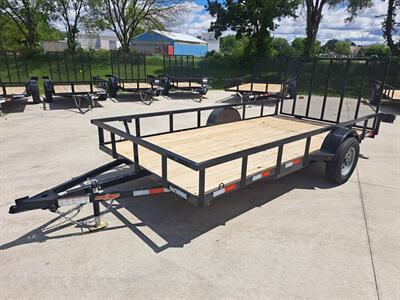 2025 DownEarth 82 " x 14' Single Axle Utility   - Photo 2 - Goshen, IN 46526