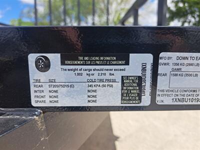 2025 DownEarth 5' x 10' Single Axle Utility   - Photo 7 - Goshen, IN 46526