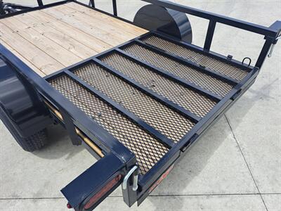 2025 DownEarth 5' x 10' Single Axle Utility   - Photo 5 - Goshen, IN 46526