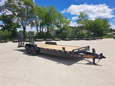 2025 DownEarth 82 x 24 ft. 14k Equipment Trailer Tandem Equipment   - Photo 2 - Goshen, IN 46526