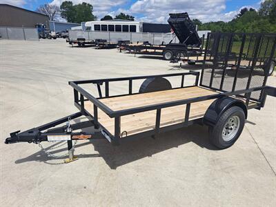 2025 DownEarth 5' x 10' Single Axle Utility   - Photo 2 - Goshen, IN 46526