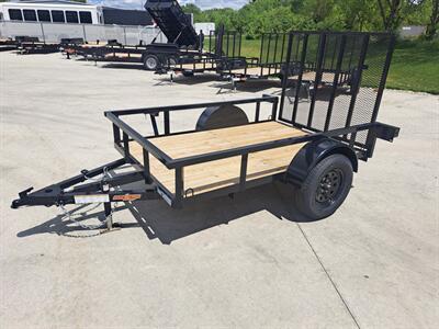 2025 DownEarth 5' x 8' Single Axle Utility   - Photo 2 - Goshen, IN 46526