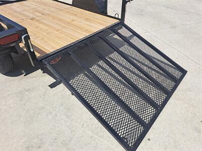 2025 DownEarth 5' x 8' Single Axle Utility   - Photo 4 - Goshen, IN 46526