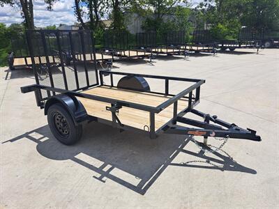 2025 DownEarth 5' x 8' Single Axle Utility   - Photo 1 - Goshen, IN 46526