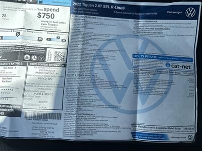 2022 Volkswagen Tiguan SEL R-Line   - Photo 27 - Cleveland, GA 30528