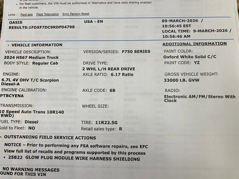 2024 Ford F-750 Super Duty XL - Photo 5 - Cleveland, GA 30528
