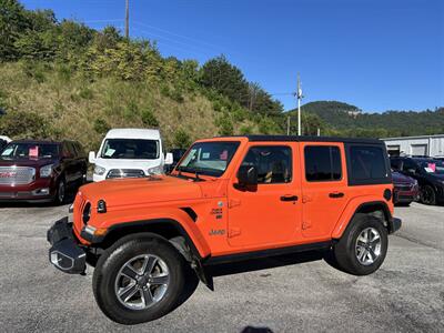 2018 Jeep Wrangler Unlimited Sahara   - Photo 2 - Cleveland, GA 30528