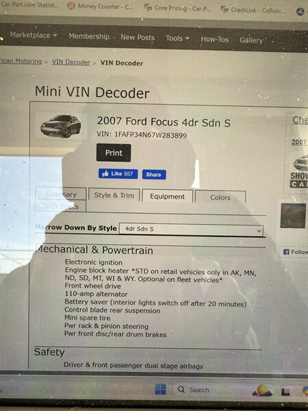 2007 Ford Focus ZX4 S - Photo 12 - Dennisville, NJ 08214