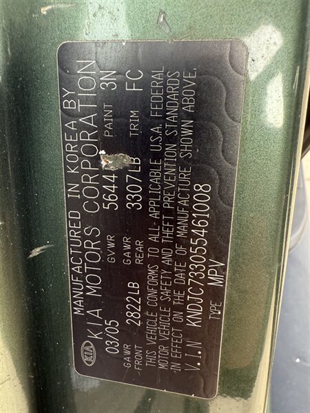 2005 Kia Sorento LX - Photo 10 - Dennisville, NJ 08214