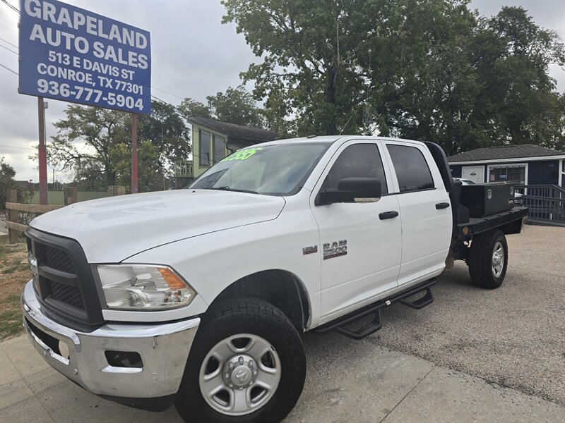 2018 RAM 2500 Tradesman Flatbed Gooseneck  