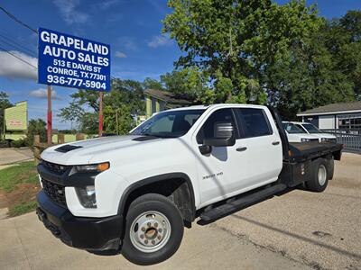 2021 Chevrolet Silverado 3500 WT Dually Flatbed Gooseneck - Photo 1 - Conroe, TX 77301