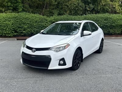 2016 Toyota Corolla S Special Edition Sedan