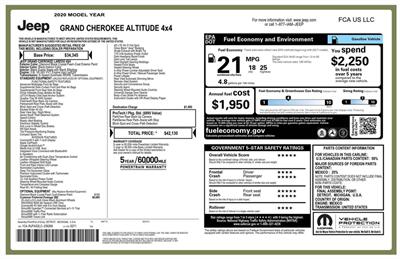 2020 Jeep Grand Cherokee Altitude   - Photo 39 - Saint Cloud, MN 56304