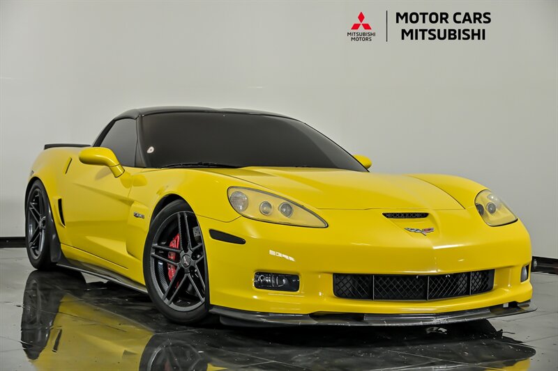 Velocity Yellow Tintcoat 2006 Chevrolet Corvette Coupe Rear-Wheel Drive 6-Speed Manual