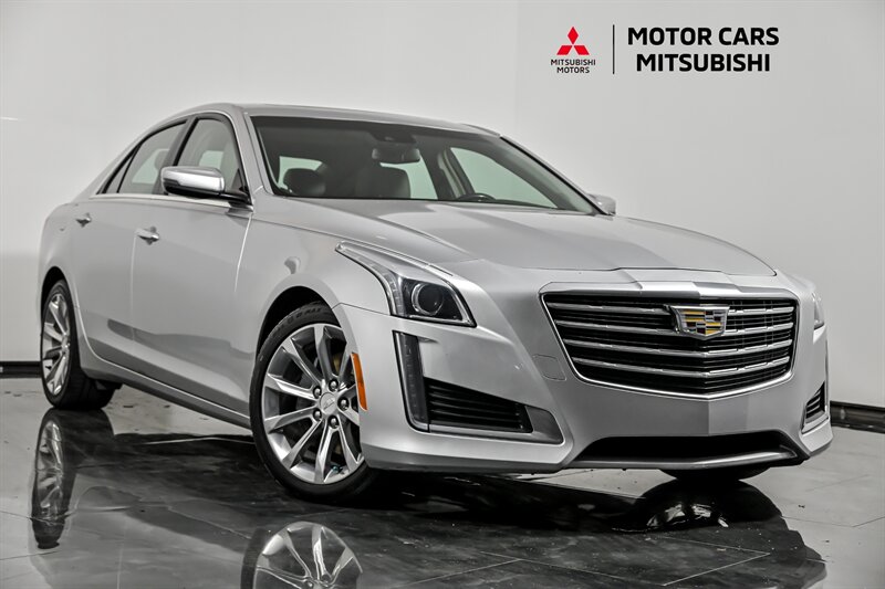 Radiant Silver Metallic 2018 Cadillac CTS Sedan All-Wheel Drive Automatic