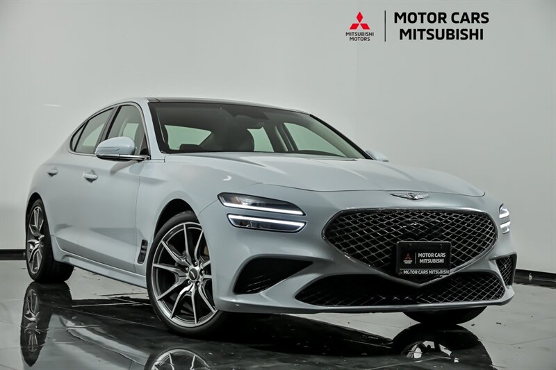 Savile Silver Metallic 2022 Genesis G70 Sedan Rear-Wheel Drive Automatic