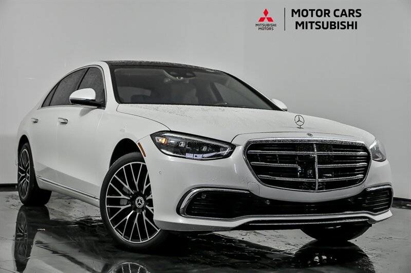 designo Diamond White Metallic 2021 Mercedes-Benz S-Class S 580 Sedan 4MATIC Sedan All-Wheel Drive Automatic