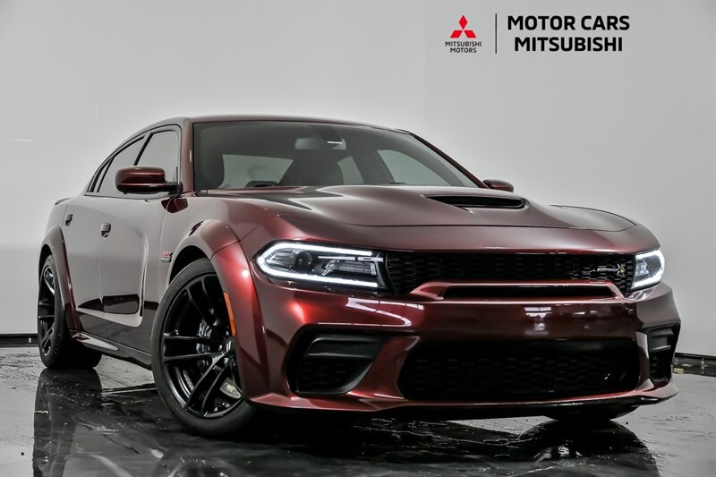 Octane Red Pearl Coat 2021 Dodge Charger Scat Pack RWD Sedan Rear-Wheel Drive Automatic
