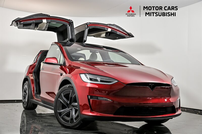 Ultra Red 2026 Tesla Model X SUV / Crossover All-Wheel Drive Automatic