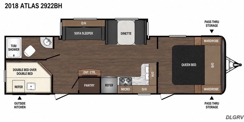 2018 Keystone Atlas 2922BH   - Photo 1 - Harlingen, TX 78552