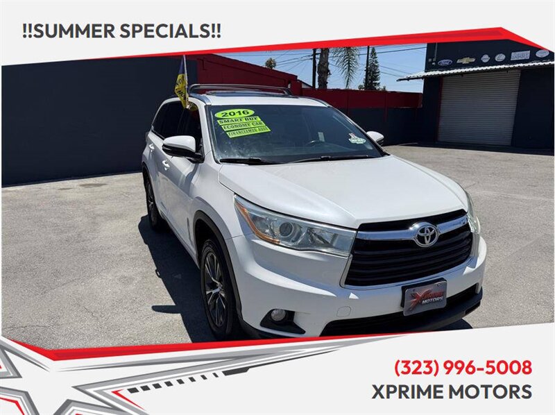 2016 Toyota Highlander XLE 4dr SUV  
