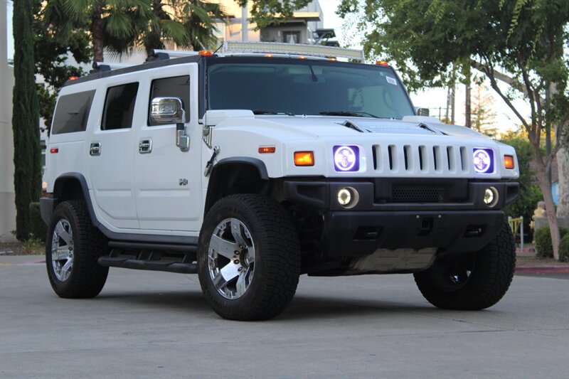 White 2004 Hummer H2 SUV / Crossover Automatic