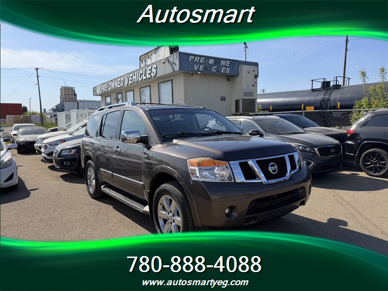 2013 Nissan Armada Platinum  ONE OWNER - Photo 1 - Edmonton, AB T5L 1A4